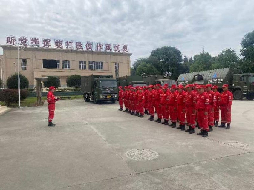 中國安能專業(yè)救援力量緊急出動(dòng)。中國安能三局供圖