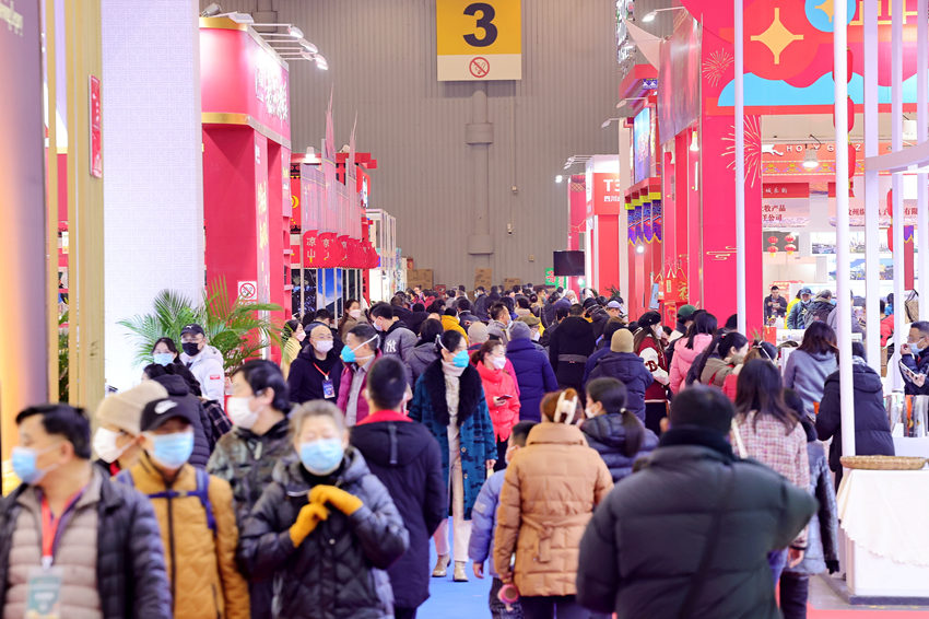 新春年貨購(gòu)物節(jié)。四川省供貨商商會(huì)供圖