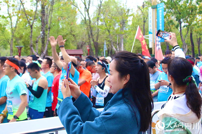 賽事現(xiàn)場(chǎng)。人民網(wǎng) 趙祖樂(lè)攝