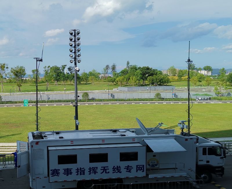 成都大運(yùn)會(huì)所有場(chǎng)館5G深度覆蓋。四川電信供圖