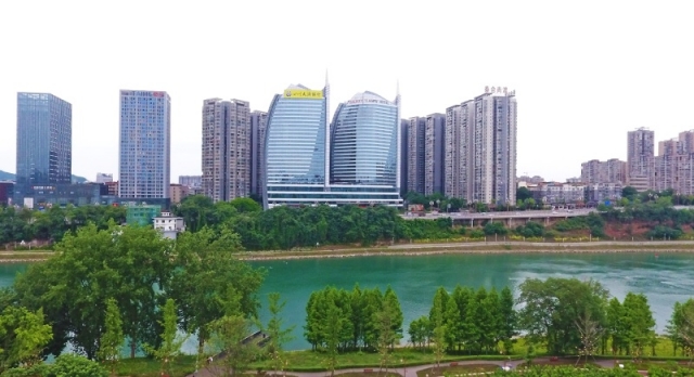 四川天府銀行總行大樓。四川天府銀行供圖