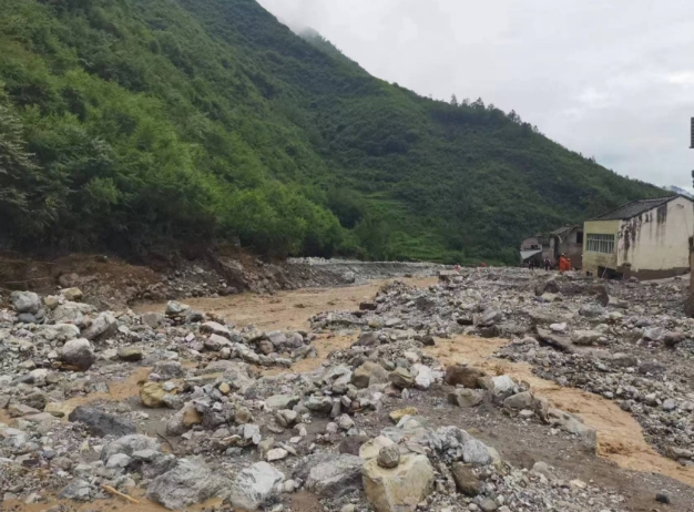 受災(zāi)現(xiàn)場。安能三局供圖