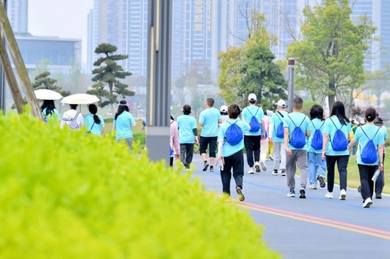 龍泉山城市森林公園徒步。成都市文廣旅局供圖