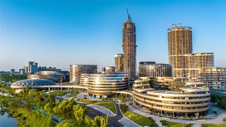 成都科創(chuàng)生態(tài)島。馬驥攝