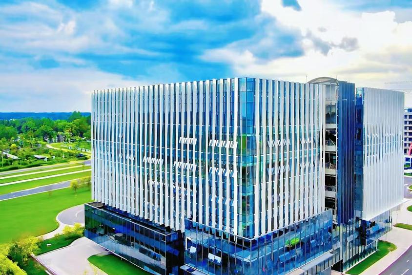 完工實(shí)景圖。中建五局供圖