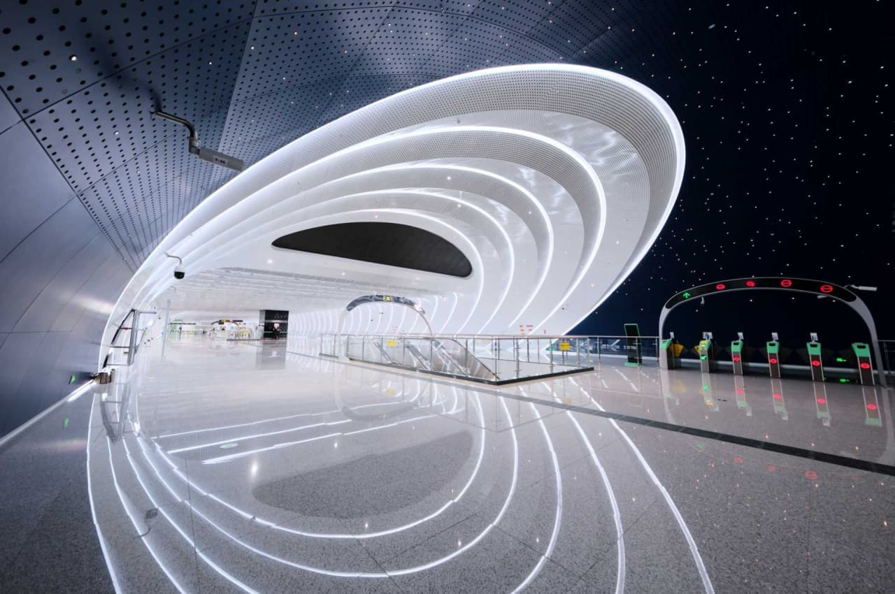 全新的地鐵站設(shè)計(jì)。成都軌道集團(tuán)供圖